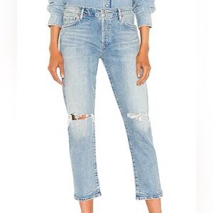 Citizens Of Humanity Jeans Emerson Slim Boyfriend Blue Sugarcoat Women’s Size 26